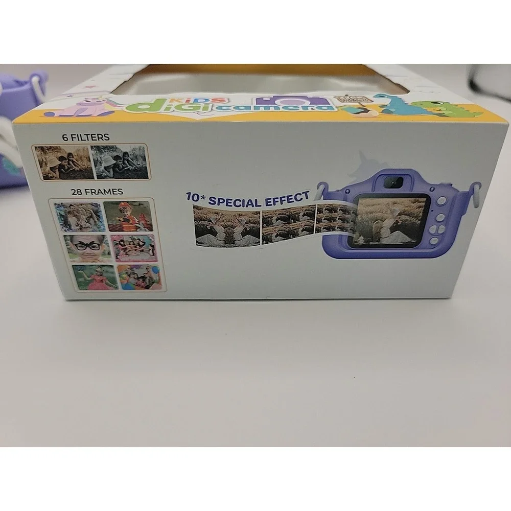 Children's Unicorn Rechargeable‎ Camera with Protective Silicone Cover